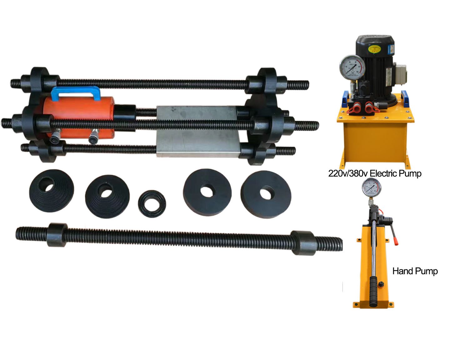 Hydraulic Bushings And Track Link Pin Press Kits Ezlink Portable